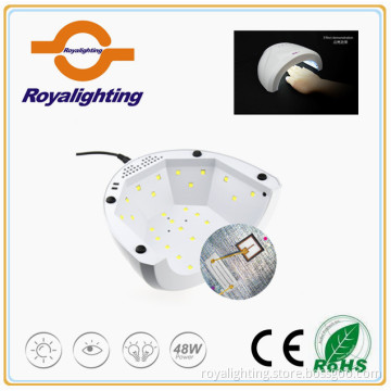 Electric nail lamp efficiency 48W LED gel nail light uv nail lamp